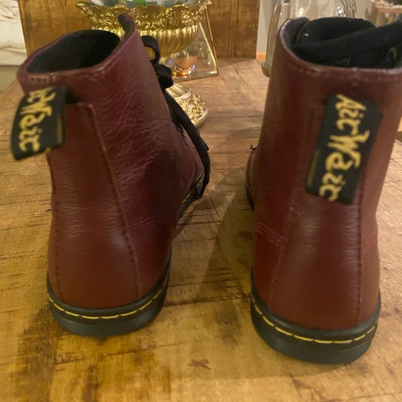 *RARE* VINTAGE ORIGINAL MAROON DOC MARTENS SZ 6 PERFECT CONDITION - Picture 2 of 4
